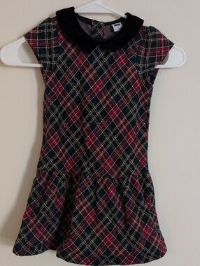 Janie and Jack Multicolor Knit Sweater with Black Trim
